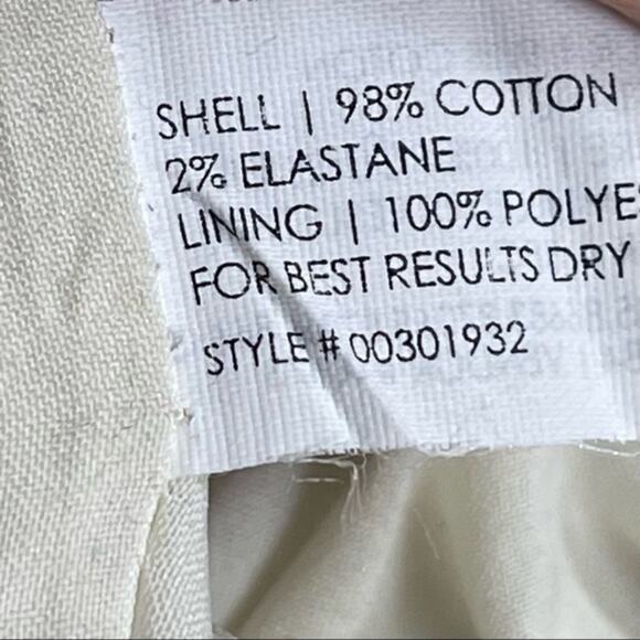 Nordstrom Club Monaco Pleated Front Career Office Skirt NWOT Size 12 - Picture 7 of 9